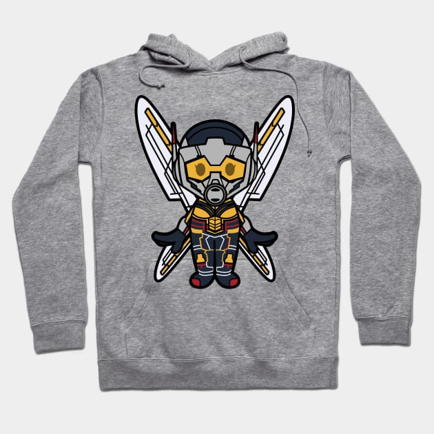 Wasp Chibi Hoodie by bonekaduduk